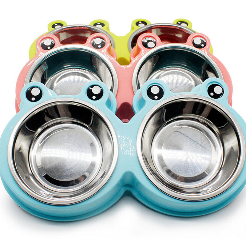 Pet Food Bowl & Storage Container Combo