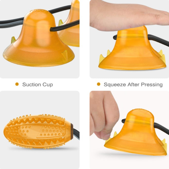 Multi-Function Tug Rope & Suction Ball