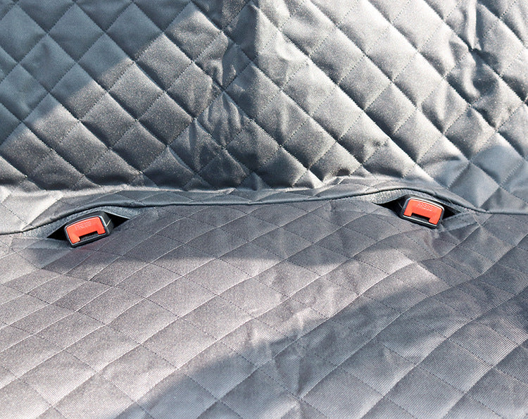 Dog Car Seat Cover & Mesh Pet Carrier Hammock with Zipper & Pocket