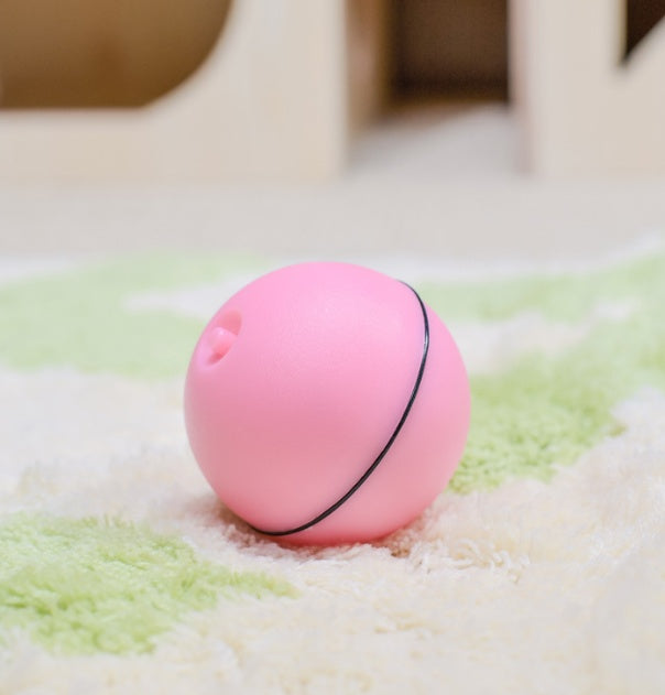 Whisker Whirl™ – LED Smart Rolling Cat Toy