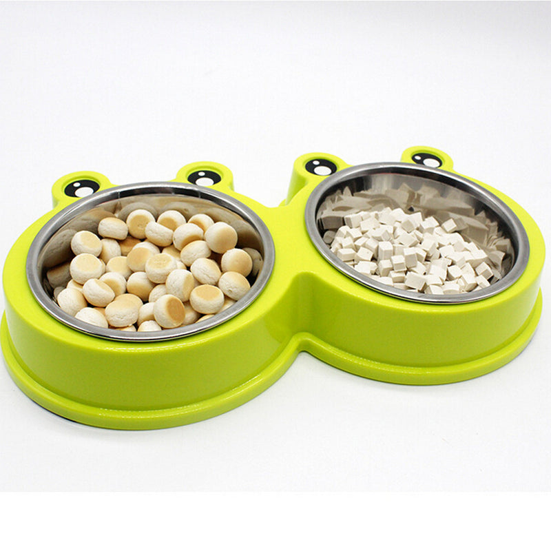 Pet Food Bowl & Storage Container Combo
