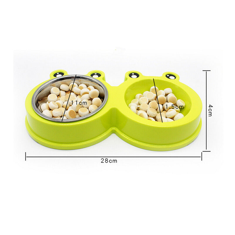Pet Food Bowl & Storage Container Combo