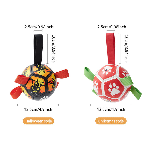 Dog Soccer Ball Tug Toy