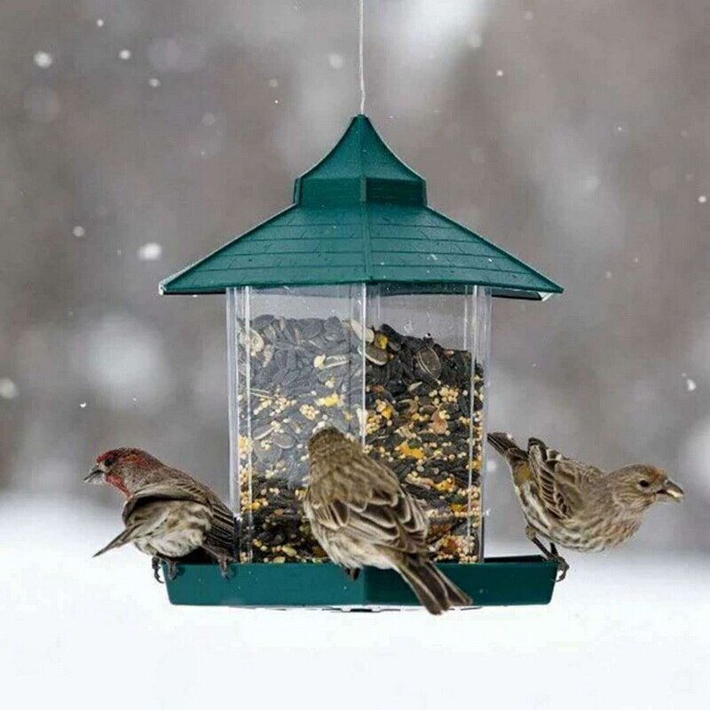 Waterproof Hanging Bird Feeder Box