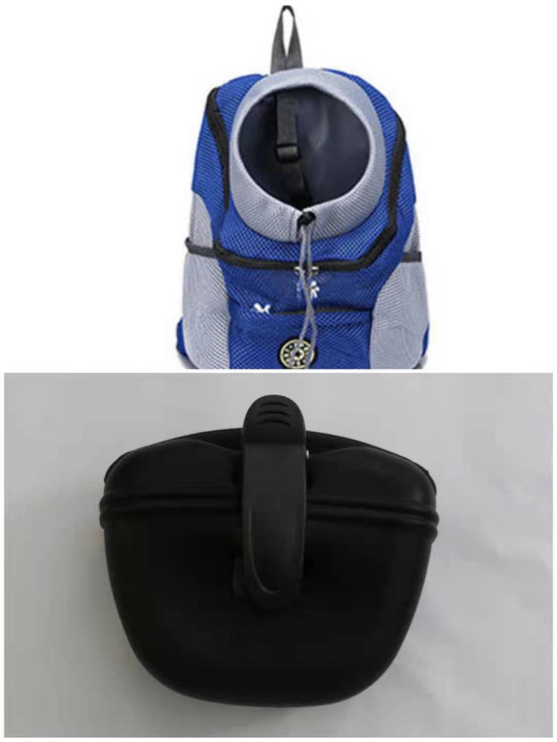 Portable Silicone Dog Snack & Training Bag with Magnetic Clip