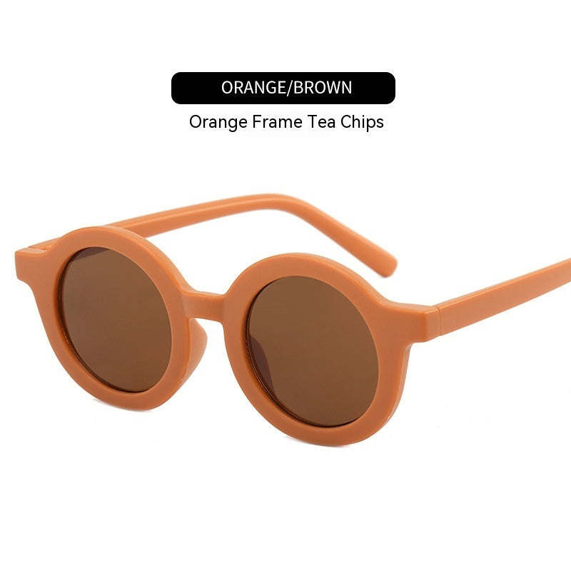 Round Frame Fashion Pet Sunglasses