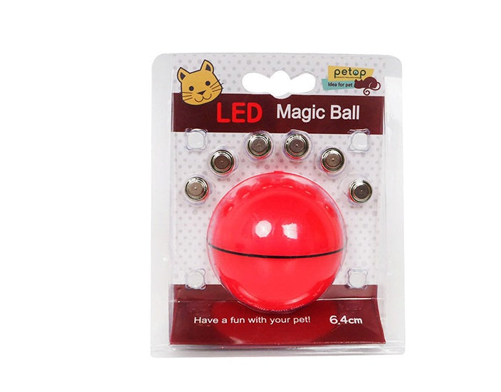 Whisker Whirl™ – LED Smart Rolling Cat Toy