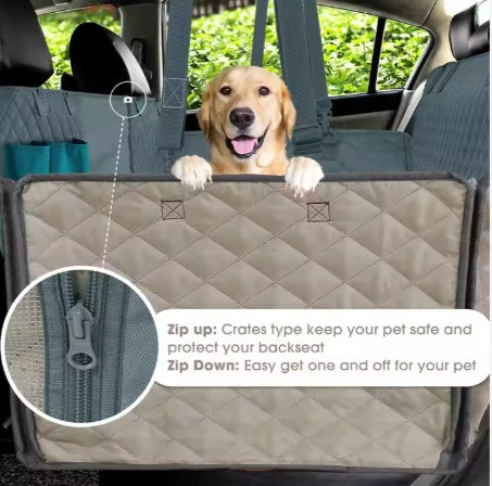 Waterproof Durable Pet Hammock Car Seat Cover