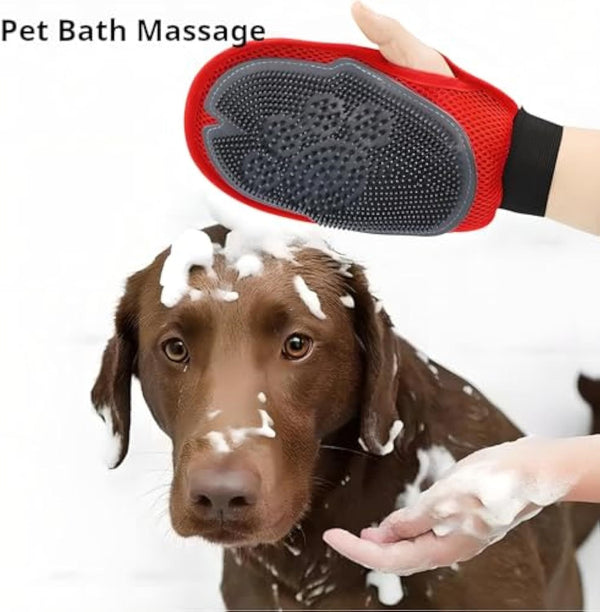Pet Bathing & Hair Removal Gloves
