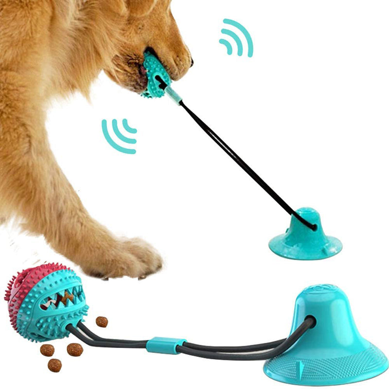 Silicone Suction Tug Ball Toy – Interactive Dog Chew & Teeth Cleaner