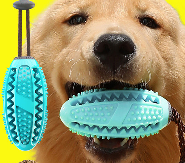 Silicone Suction Tug Ball Toy – Interactive Dog Chew & Teeth Cleaner