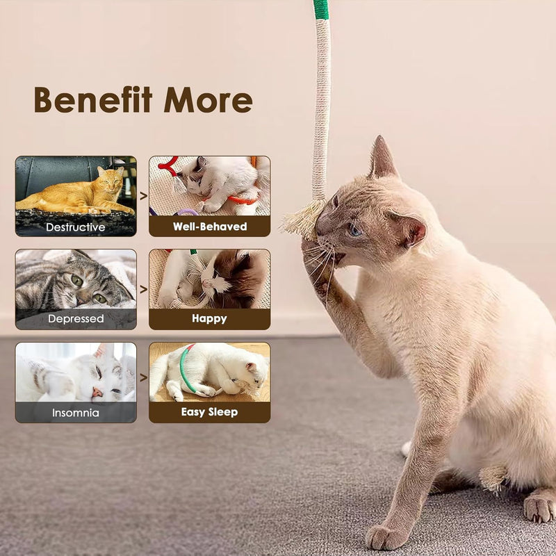 Handmade Cotton Rope Cat Toy