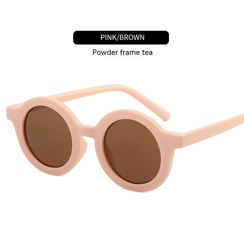 Round Frame Fashion Pet Sunglasses